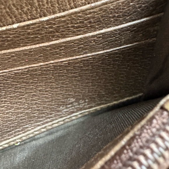 Authentic GUCCI GG Supreme Monogram Web Ophidia Wallet On Chain Crossbody Bag - Picture 11 of 14